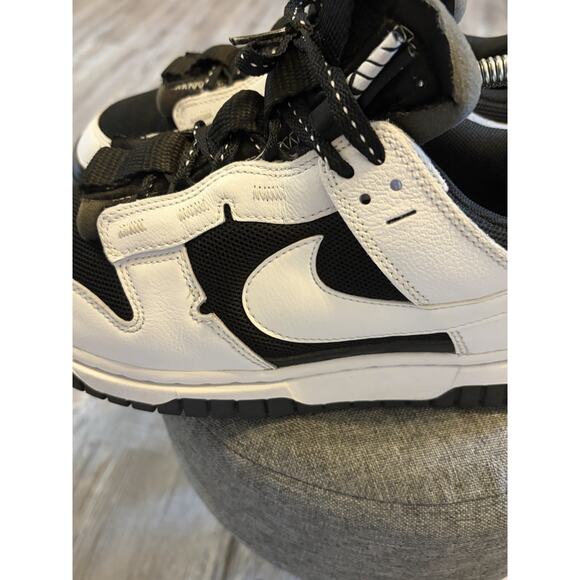 Nike Air Dunk Low Jumbo Reverse Panda White Black DV0821-002 Men\'s Size 8 main image 4